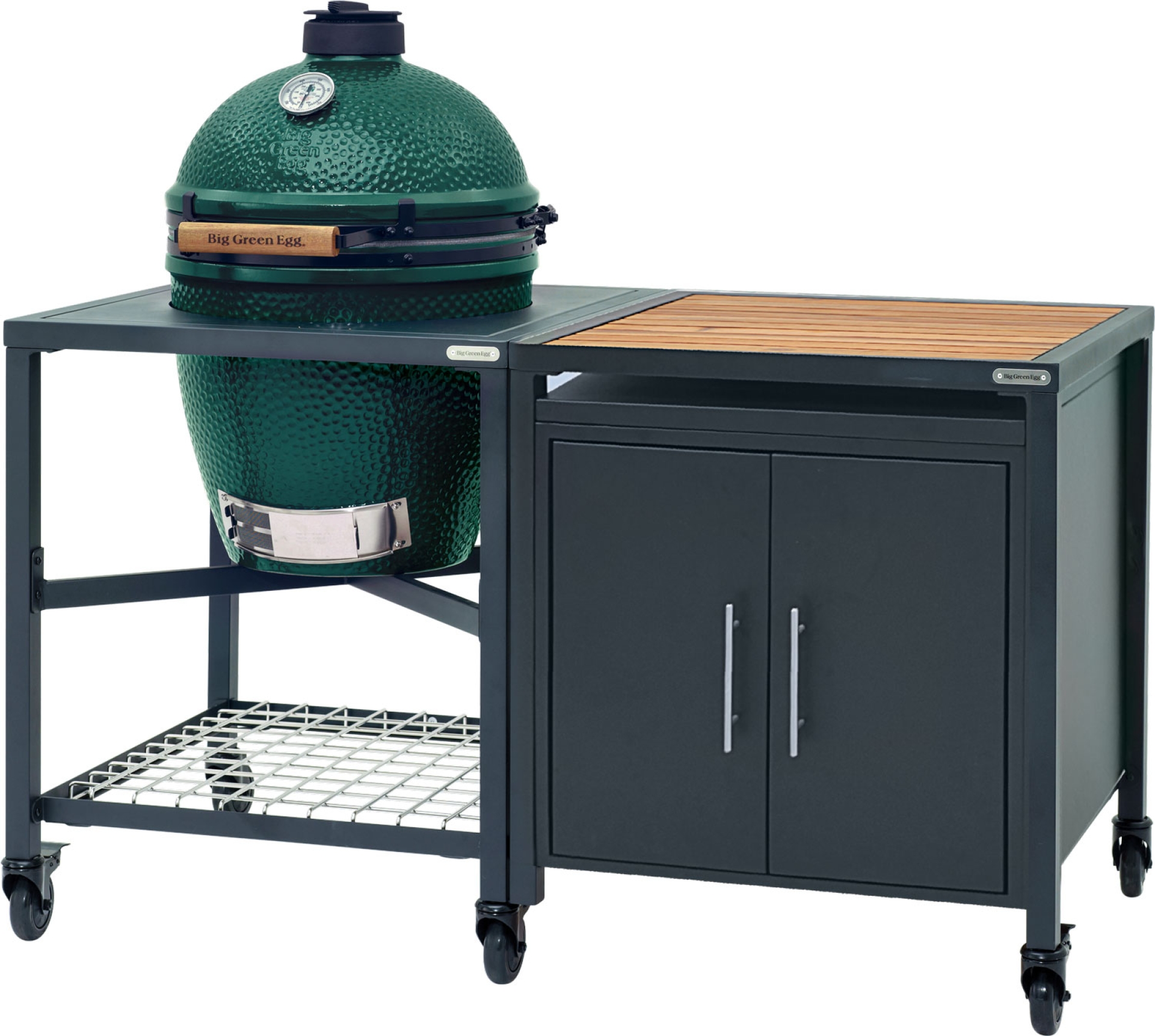 Preview: Big Green Egg Modul Erweiterungsschrank